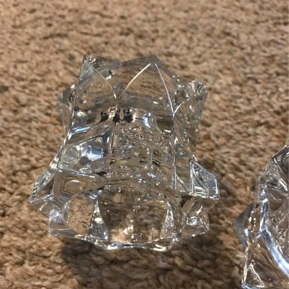 Crystal candle holders - Picture 2 of 3